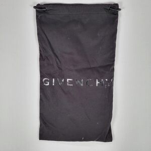 Givenchy Dust Bag Black Drawstring Bag 8" X 14.5"